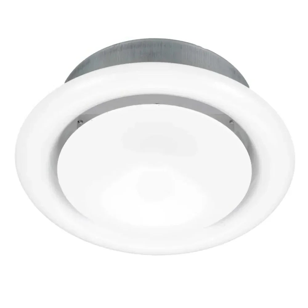 Fire Cap Diffuser 125mm Fire-Rated Supply Diffuser | Clean Air Direct