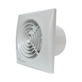 Envirovent Silent 4 Inch Axial Bathroom Humidistat + Timer Fan