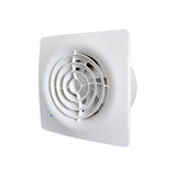 Tornado Silent 100mm Bathroom Fan Basic On/Off - Clean Air Direct