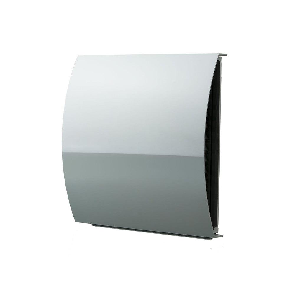 150mm External Wind Baffle Vent Grey - Clean Air Direct