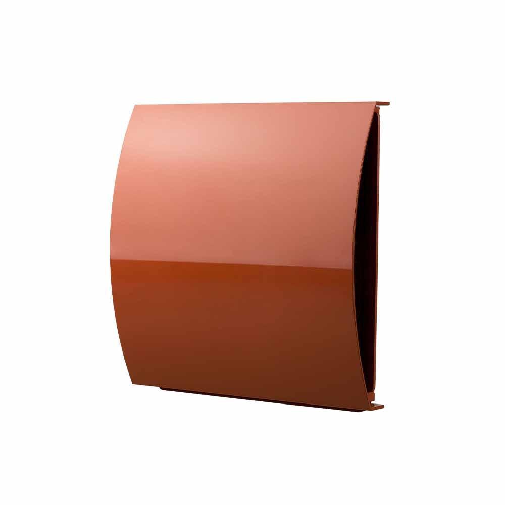 100mm External Wind Baffle Vent Terracotta - Clean Air Direct